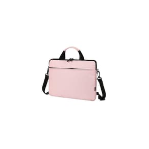 Bolsa de capa para notebook Generic 15,6" em lona rosa