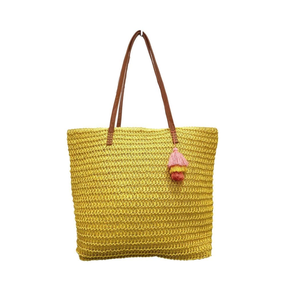 Bolsa Feminina Praia - Amarelo