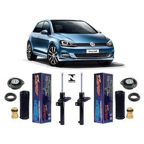 Par amortecedor com kit dianteiro golf tsi 2017 2018 2019 20