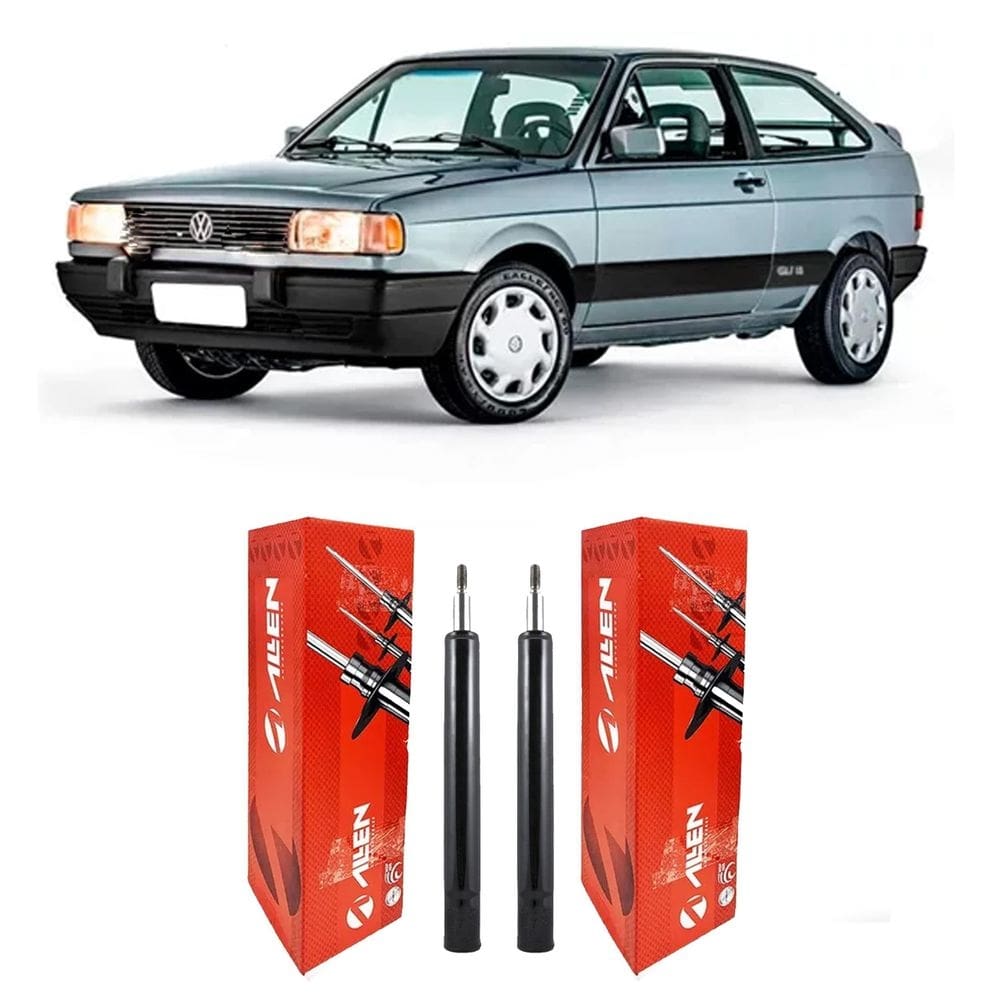 Par de amortecedores dianteiros gol quadrado 1988 1989 1990