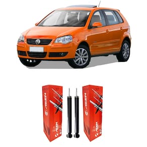 2 amortecedores suspensão traseira volks polo 2010 2011 2012
