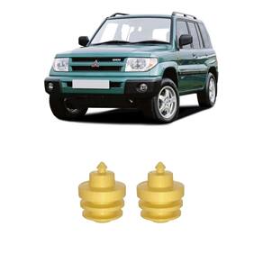 Par batente amortecedor traseiro pajero io 2000 2001 2002