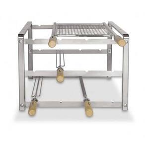 Kit suporte 1004 em inox - giragrill
