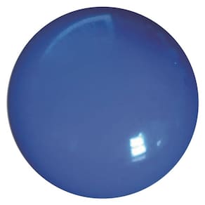 Bola de vinil lisa grande azul kit com 30 bolas .