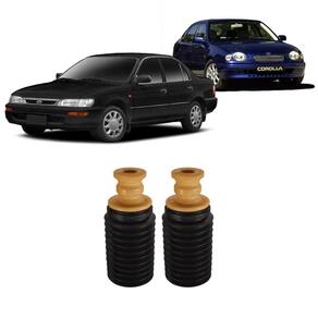 Par batente reparo dianteiro toyota corolla 1994 1995 1996