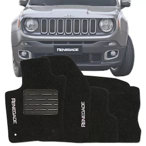 Tapete automotivo jeep renegade carpete base pinada