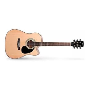 Violão folk cort ad 880 ce ns