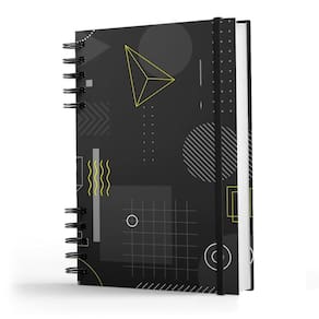 Caderno de anotações -200 pg- coleção geo - elementos