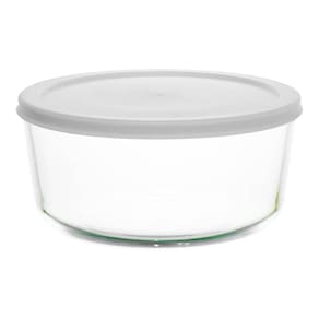 Pote Vidro Borossilicato Refratário Tampa Cinza 472Ml