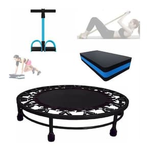 Kit aeróbico para queimar gorduras jump + extensor + step