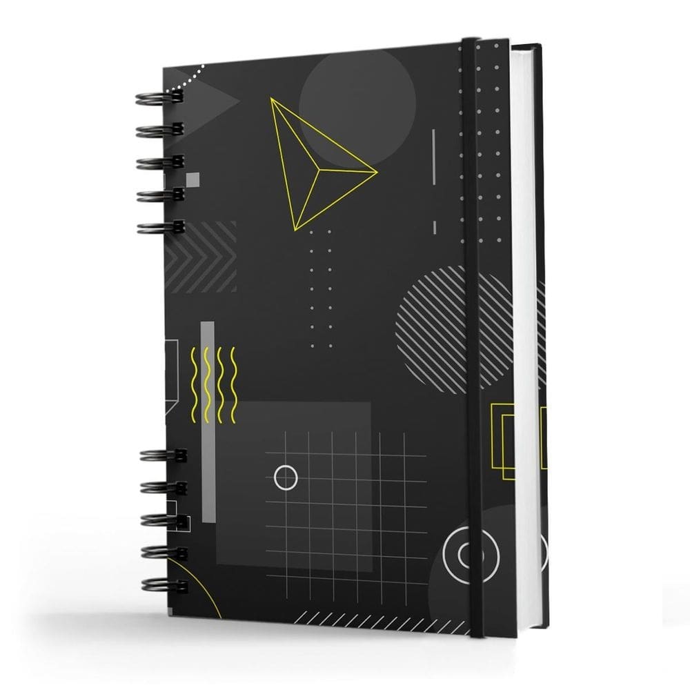 Caderno de anotações -200 pg- coleção geo - elementos