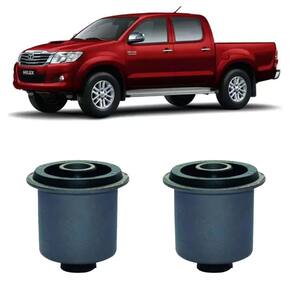 Borracha bucha leque dianteiro toyota hilux 2013 2014 2015