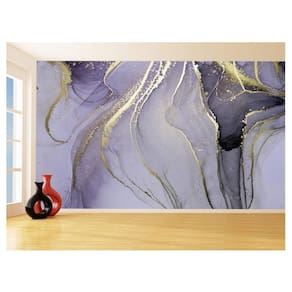 Papel De Parede 3D Estilo Marmore Tintas Cores 3,5M Mbr138
