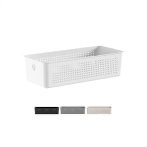 Cesto flow organizador multiuso para lavanderia 34 x 15