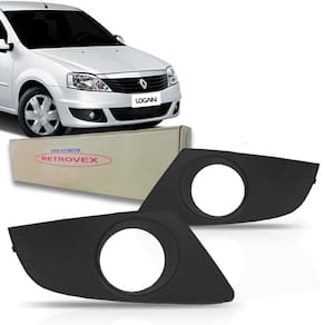 Moldura grade parachoque renault logan 2011 2012 2013