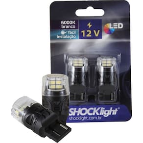 Par Lâmpada Led T20 1 Polo 7440 16 Leds Shocklight - SLL-127440-BC