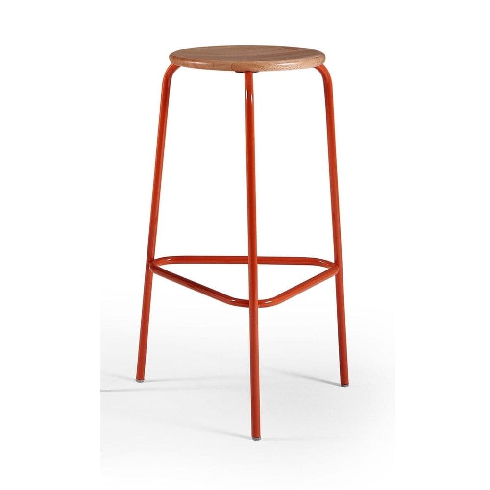 Banco Alto para Cozinha Cumbuca Branco