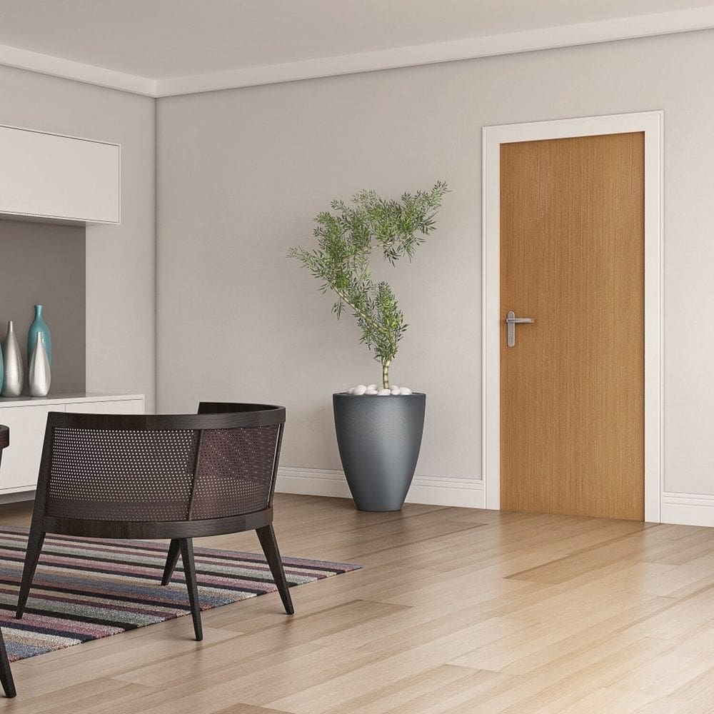Piso Laminado 21,7cm X 7mm X 1,35m Prime Click Eucafloor - caixa com 2,36 Unidade - Carvalho Coimbra
