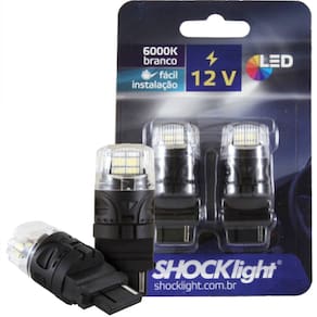 Par Lâmpada Led T25 1 Polo 3156 16 Leds Shocklight - SLL-123156-BC