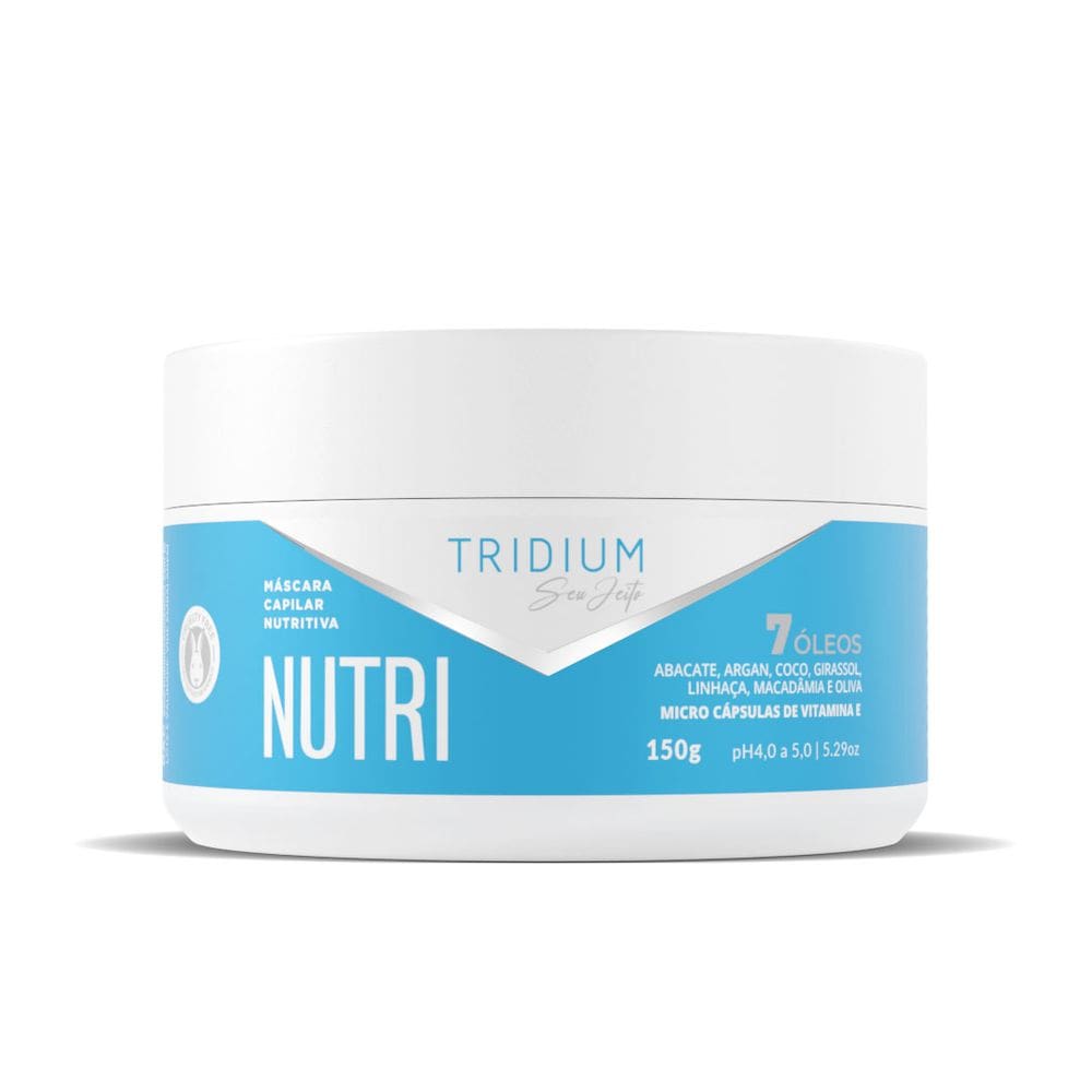 Máscara Capilar Nutritiva Antioxidante Tridium 150g