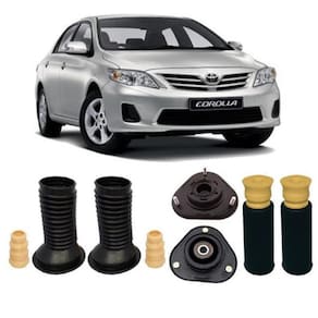 Kit 4 batente dianteiro traseiro corolla 2009 2010 2011 2012