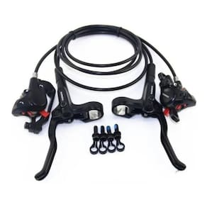 Freios a disco hidráulico t/d shimano altus mt200 par