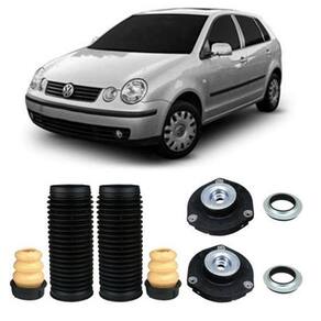 Kit batente coxim rolamento amort dianteiro polo 2003 2004