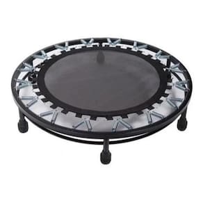 Cama elástica mini jump 180kg c/reforço + capa + acompanha
