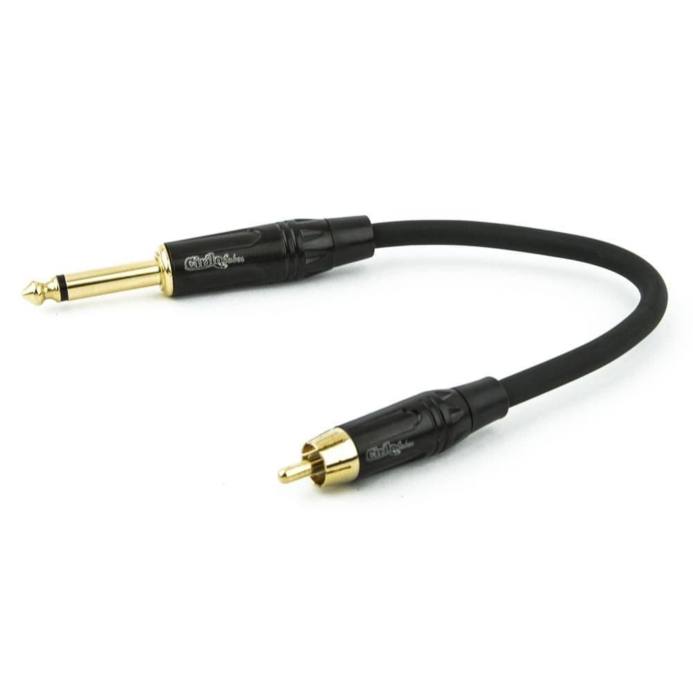 Cabo adaptador rca para p10 profissional mono - 10 metros