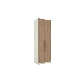 Modulado de Quarto Guarda Roupa c/ 2 Portas MC08 Seletto Areia/Jequitibá - Henn
