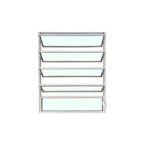 Vitro Basculante Branco 100 X 80 Vidro Liso