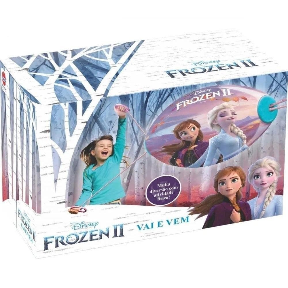 Brinquedo disney frozen completo vai e vem - líder 689