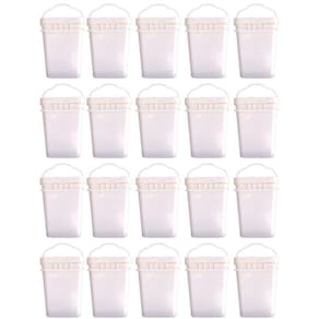 Balde retangular 20l de cerveja artesanal - 20 pçs