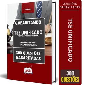 Caderno Tse Unificado 2024 Analista Judiciário Área: