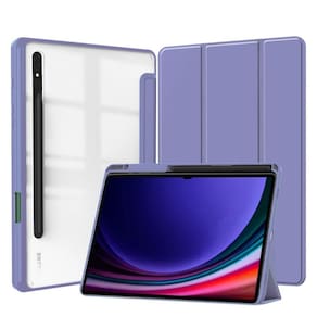 Capinha acrílico slot de caneta para samsung tab s9 11 2023
