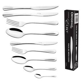 Garfo e faca inox 108pçs- bar, restaurante, talheres