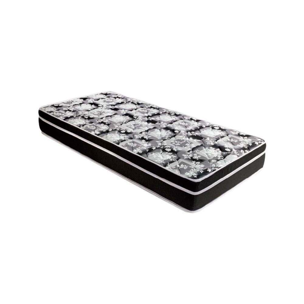 Colchão Solteiro Espuma D45 Gran Luck Black (88x188x30) - Luckspuma