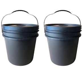 Balde 16L Sp Com Tampa - 2 Pçs