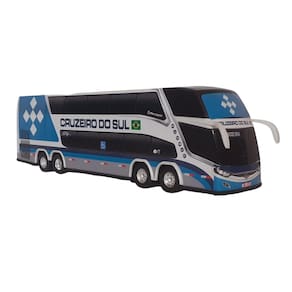 Miniatura ônibus cruzeiro do sul 30cm