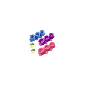 Silicone Molds X3 Flowerpot Plaster Candle Set