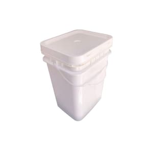 Pote para massa de bolo com tampa lacre 20 litros
