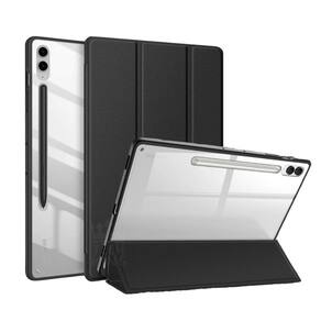 Capa Com Fundo Acrílico Resistente Para Tab S9+ 12.4 X816B