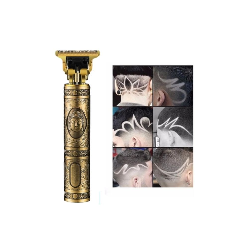 Aparador de cabelo e barba profissional USB recarregável