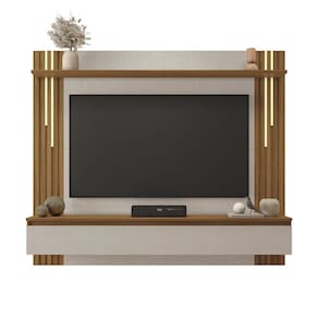 Painel para TV NT1345 - Off White / Freijó - Notável