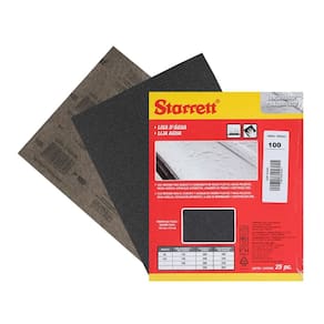 Kit 25 Unid. Lixa d`Água 100 Para Desbaste Starrett