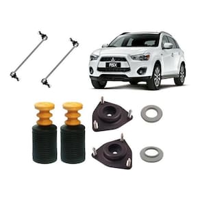 Kit coxim batente bieleta dianteira asx