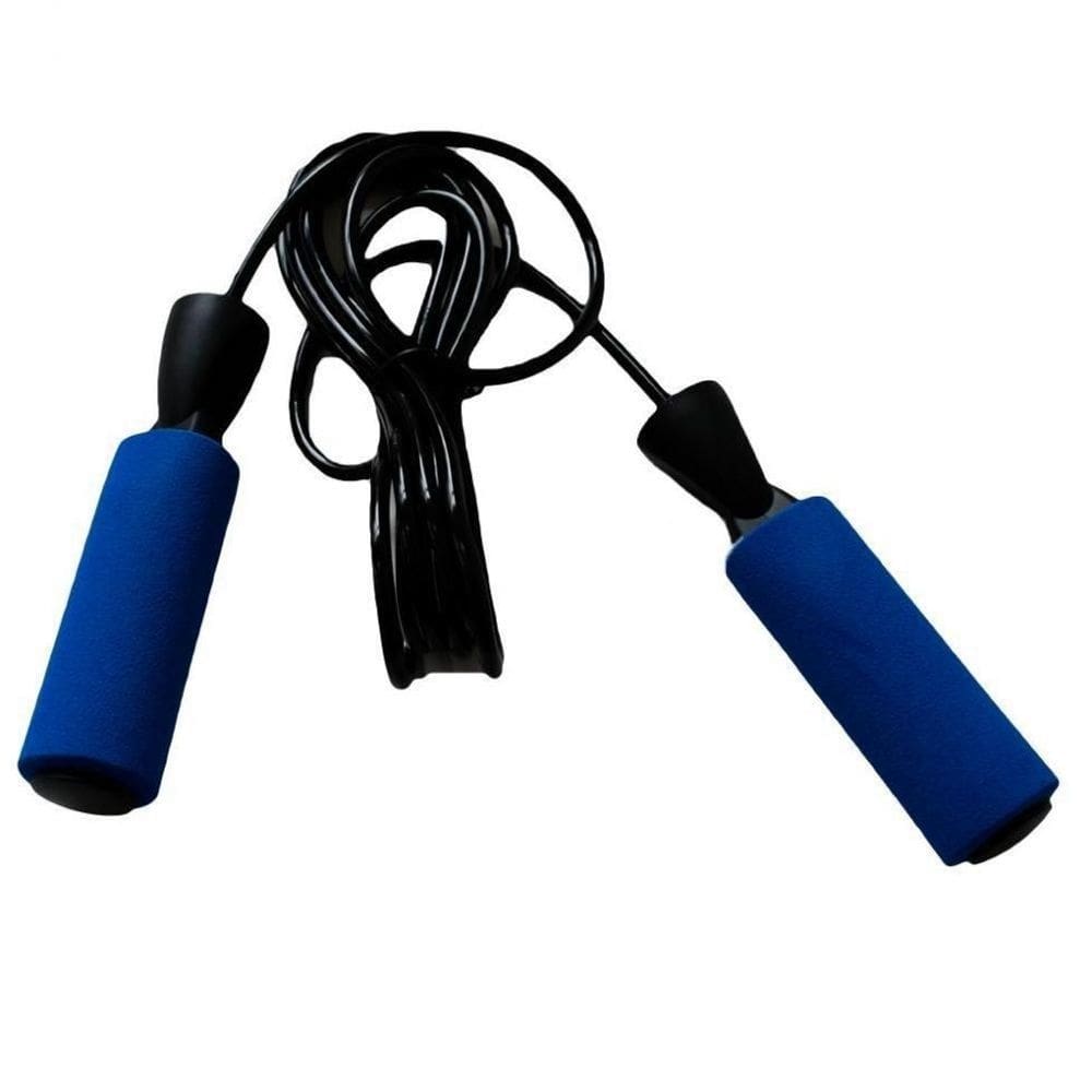 Corda com rolamento - azul