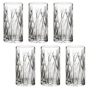 Jogo 12 copos cristal água 350 ml linha forest l`hermitage