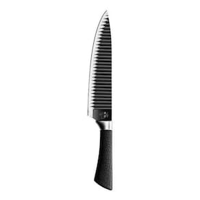 Faca de cozinha shark em aço inox 33 cm profissional afiada