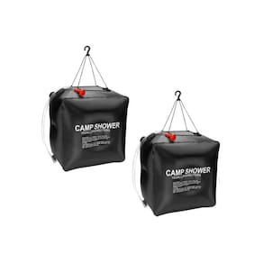 Chuveiros solares portáteis 40L x 2 Camping Beach Trekking